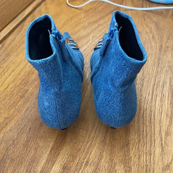 Balenciaga bb denim ankle boots - Picture 3 of 7